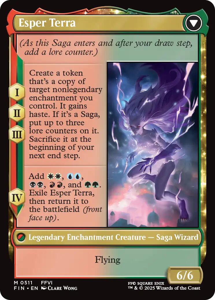 Terra, Magical Adept // Esper Terra (Extended Art) [FINAL FANTASY] | GnG Games