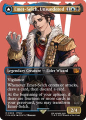Emet-Selch, Unsundered // Hades, Sorcerer of Eld (Borderless) (Surge Foil) [FINAL FANTASY] | GnG Games