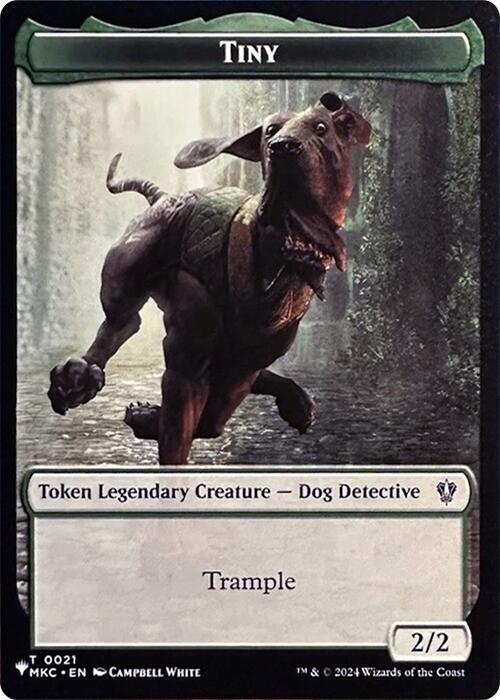 Tiny // City's Blessing Double-Sided Token [Secret Lair Drop Series] | GnG Games