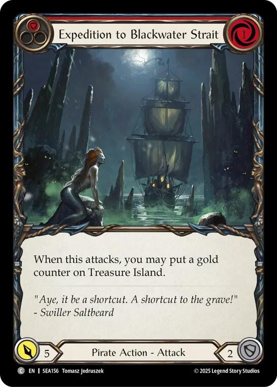 Expedition to Blackwater Strait [SEA156] (High Seas)  Rainbow Foil | GnG Games
