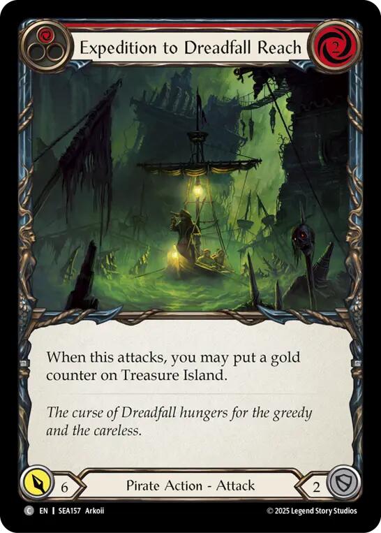 Expedition to Dreadfall Reach [SEA157] (High Seas)  Rainbow Foil | GnG Games