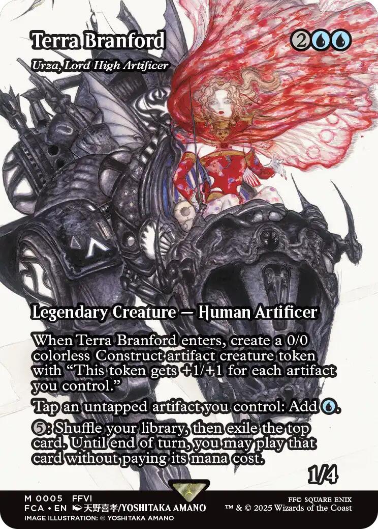 Terra Branford - Urza, Lord High Artificer (Showcase) [FINAL FANTASY : Through the Ages] | GnG Games