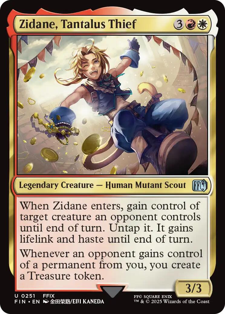 Zidane, Tantalus Thief [FINAL FANTASY] | GnG Games