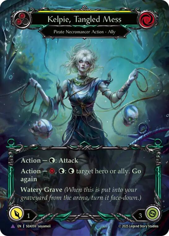 Kelpie, Tangled Mess (Marvel) [SEA059] (High Seas)  Cold Foil | GnG Games