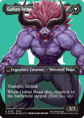 Vincent Valentine // Galian Beast (Borderless) (Surge Foil) [FINAL FANTASY] | GnG Games