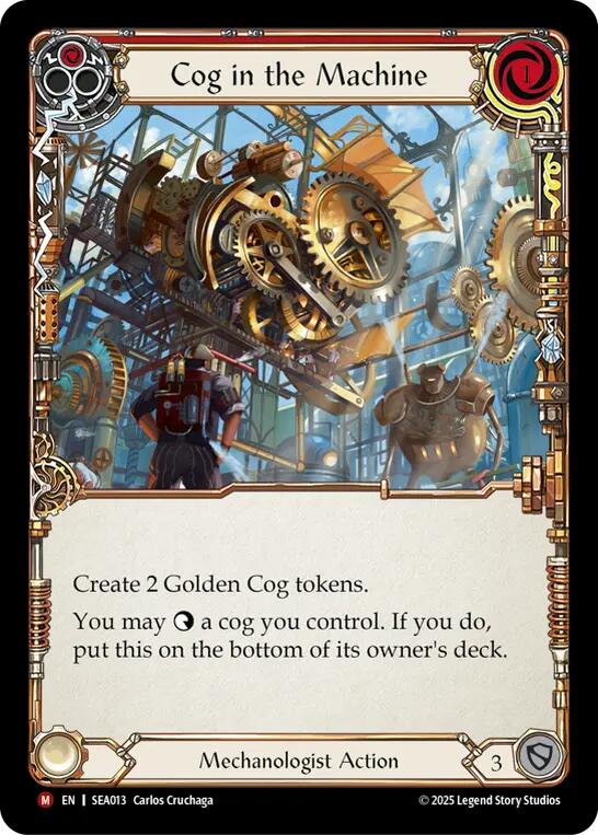 Cog in the Machine [SEA013] (High Seas)  Rainbow Foil | GnG Games