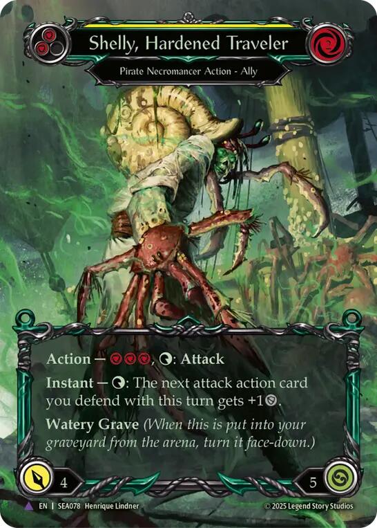 Shelly, Hardened Traveler (Marvel) [SEA078] (High Seas)  Cold Foil | GnG Games