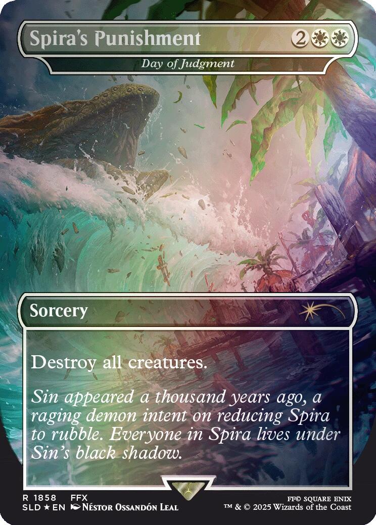 Spira's Punishment - Day of Judgment (Rainbow Foil) [Secret Lair Drop Series] | GnG Games