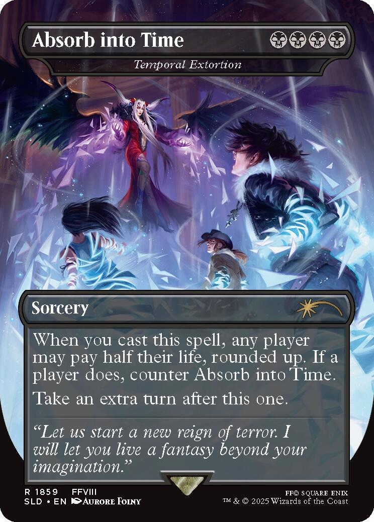 Absorb into Time - Temporal Extortion [Secret Lair Drop Series] | GnG Games