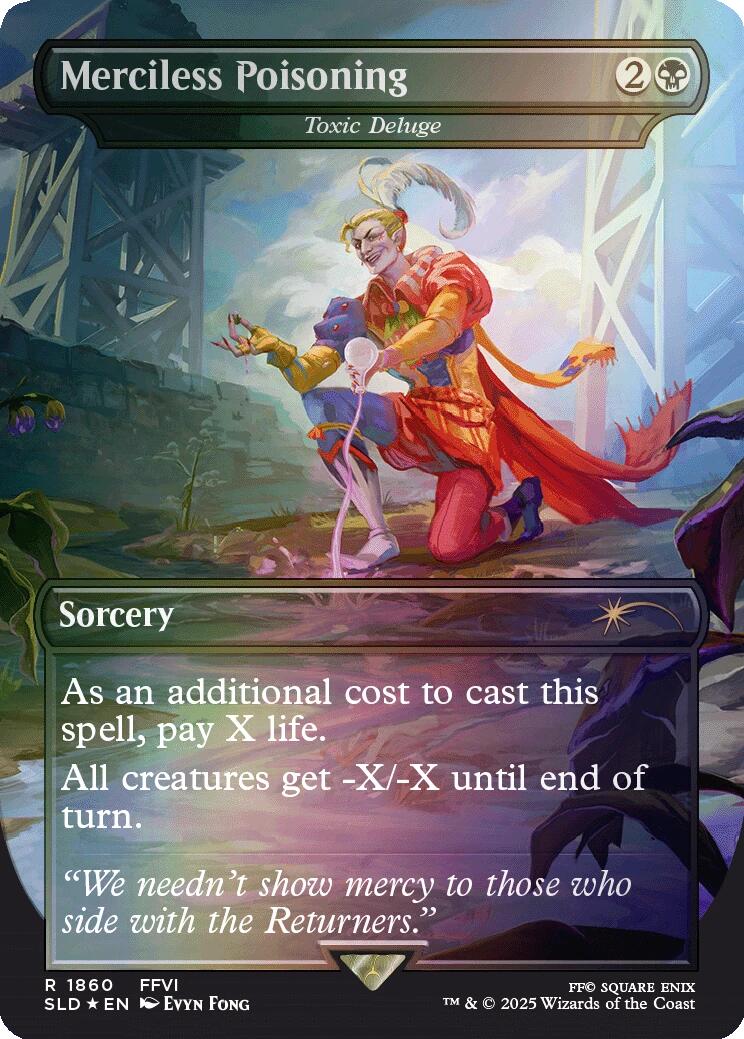 Merciless Poisoning - Toxic Deluge (Rainbow Foil) [Secret Lair Drop Series] | GnG Games