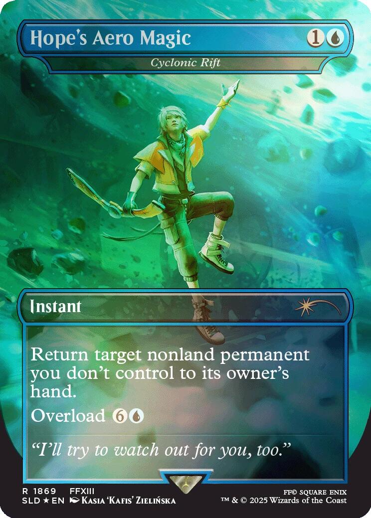 Hope's Aero Magic - Cyclonic Rift (Rainbow Foil) [Secret Lair Drop Series] | GnG Games