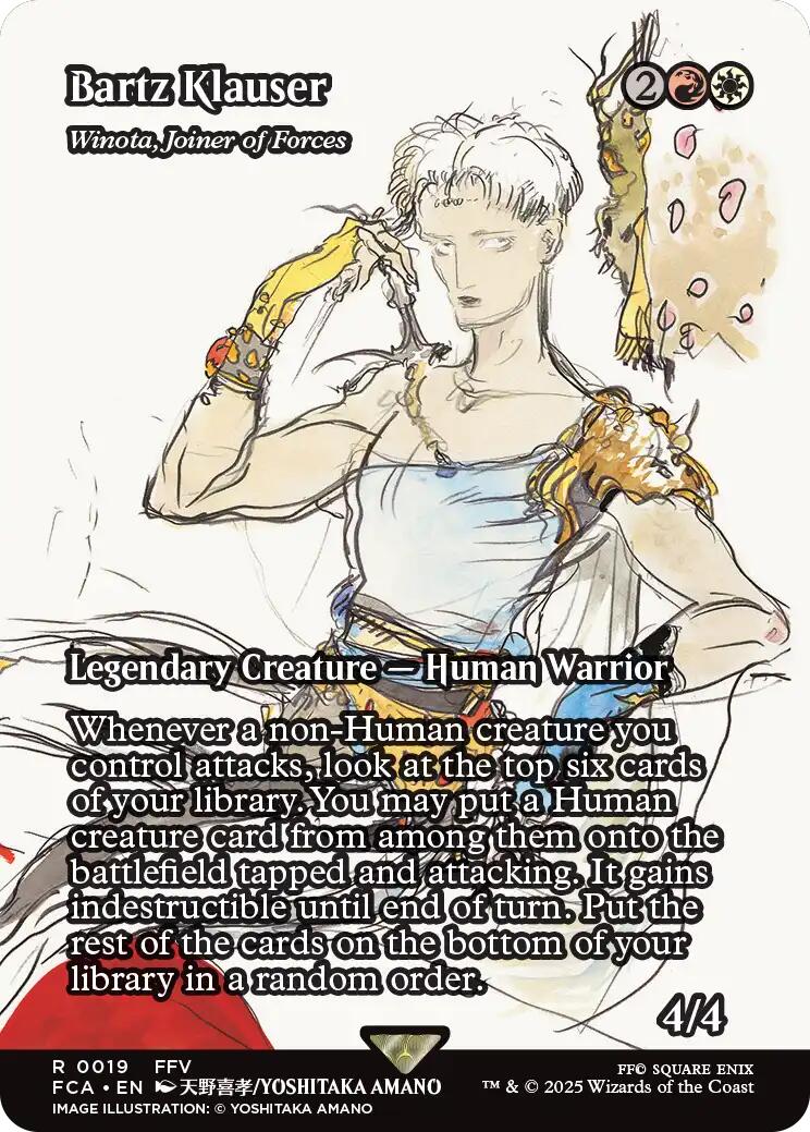 Bartz Klauser - Winota, Joiner of Forces (Showcase) [FINAL FANTASY : Through the Ages] | GnG Games