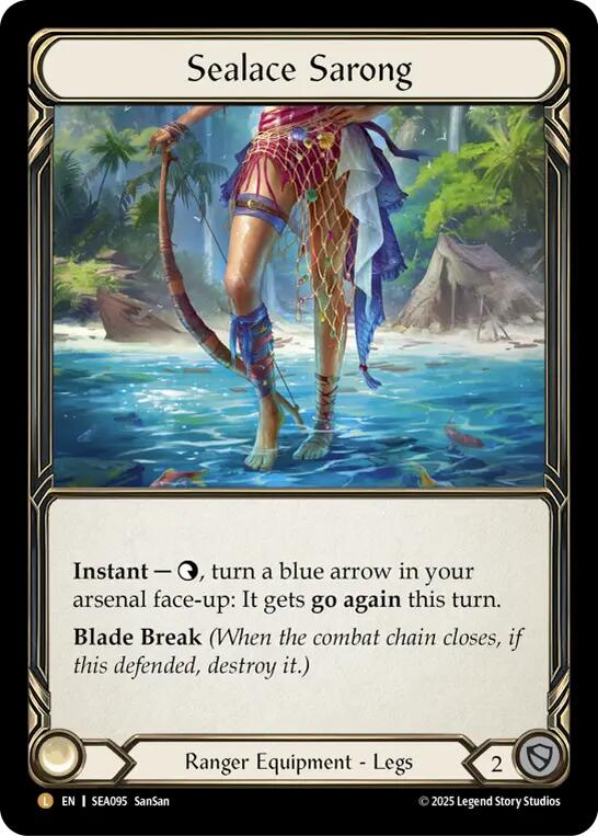 Sealace Sarong [SEA095] (High Seas)  Rainbow Foil | GnG Games