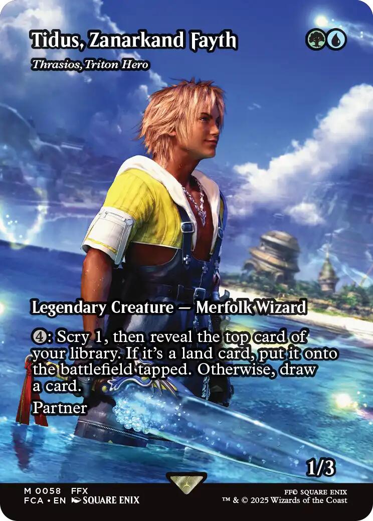 Tidus, Zanarkand Fayth - Thrasios, Triton Hero (Showcase) [FINAL FANTASY : Through the Ages] | GnG Games