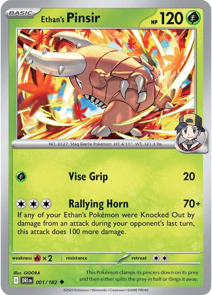Ethan's Pinsir (001/182) [Scarlet & Violet: Destined Rivals] | GnG Games