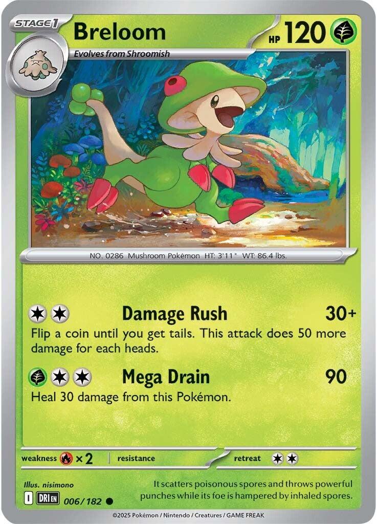 Breloom (006/182) [Scarlet & Violet: Destined Rivals] | GnG Games