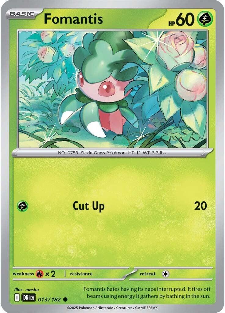 Fomantis (013/182) [Scarlet & Violet: Destined Rivals] | GnG Games