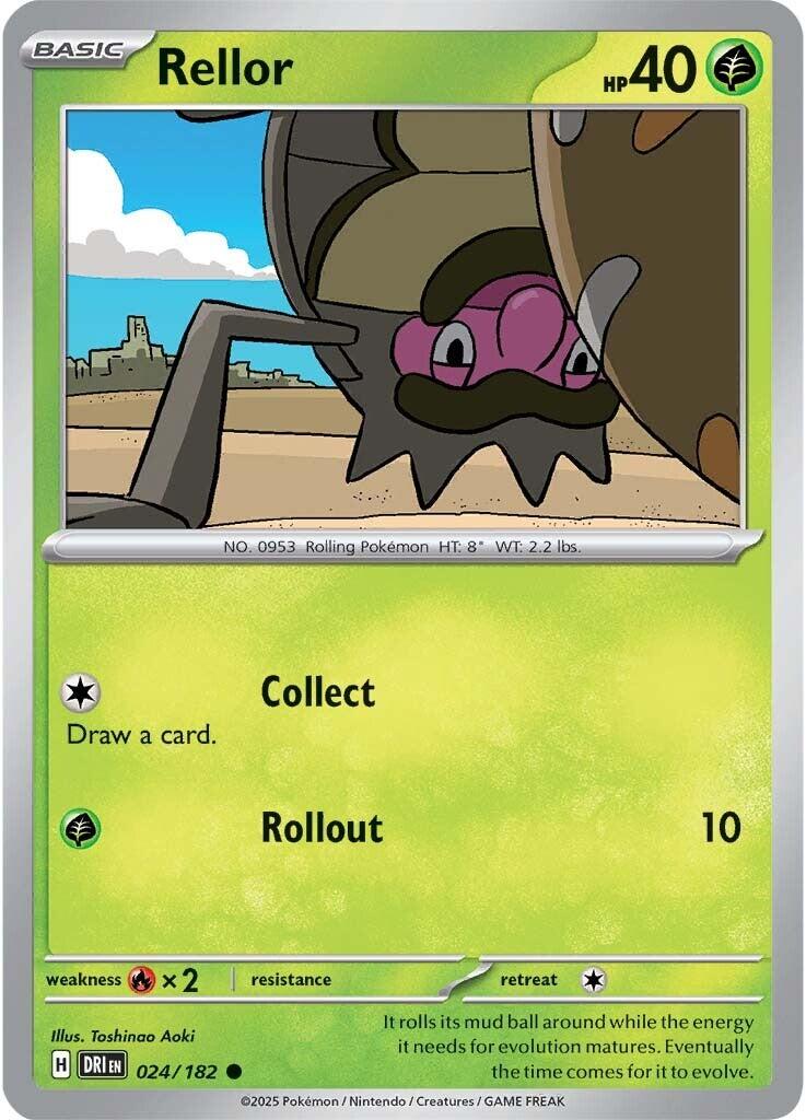 Rellor (024/182) [Scarlet & Violet: Destined Rivals] | GnG Games