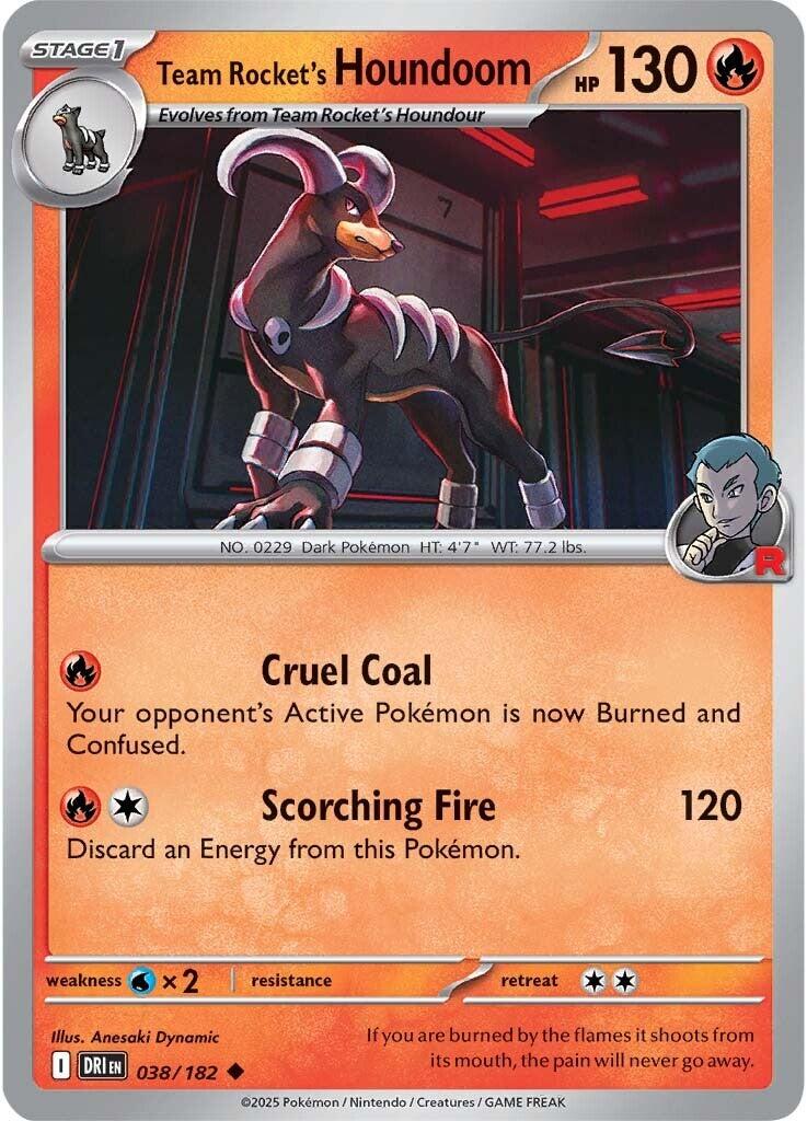 Team Rocket's Houndoom (038/182) [Scarlet & Violet: Destined Rivals] | GnG Games