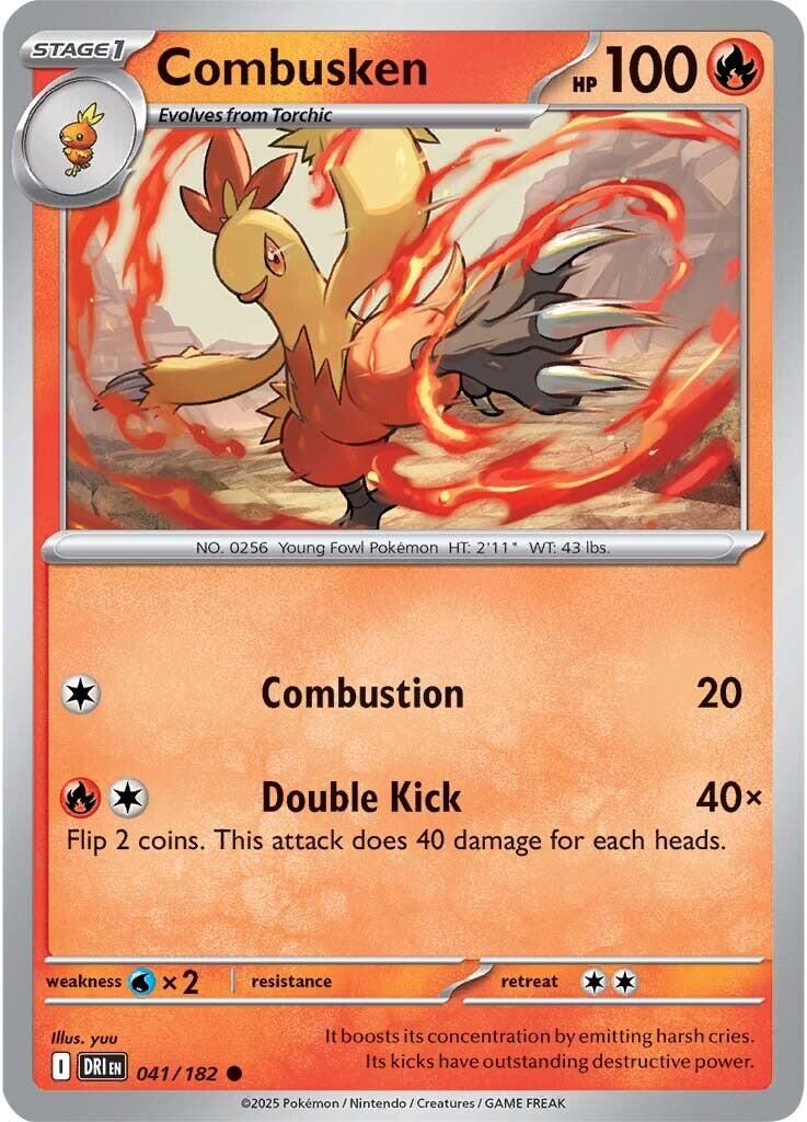 Combusken (041/182) [Scarlet & Violet: Destined Rivals] | GnG Games