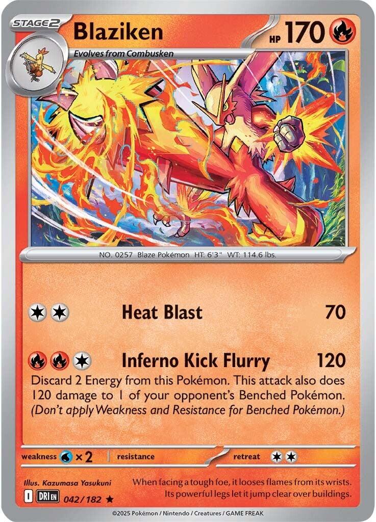 Blaziken (042/182) [Scarlet & Violet: Destined Rivals] | GnG Games