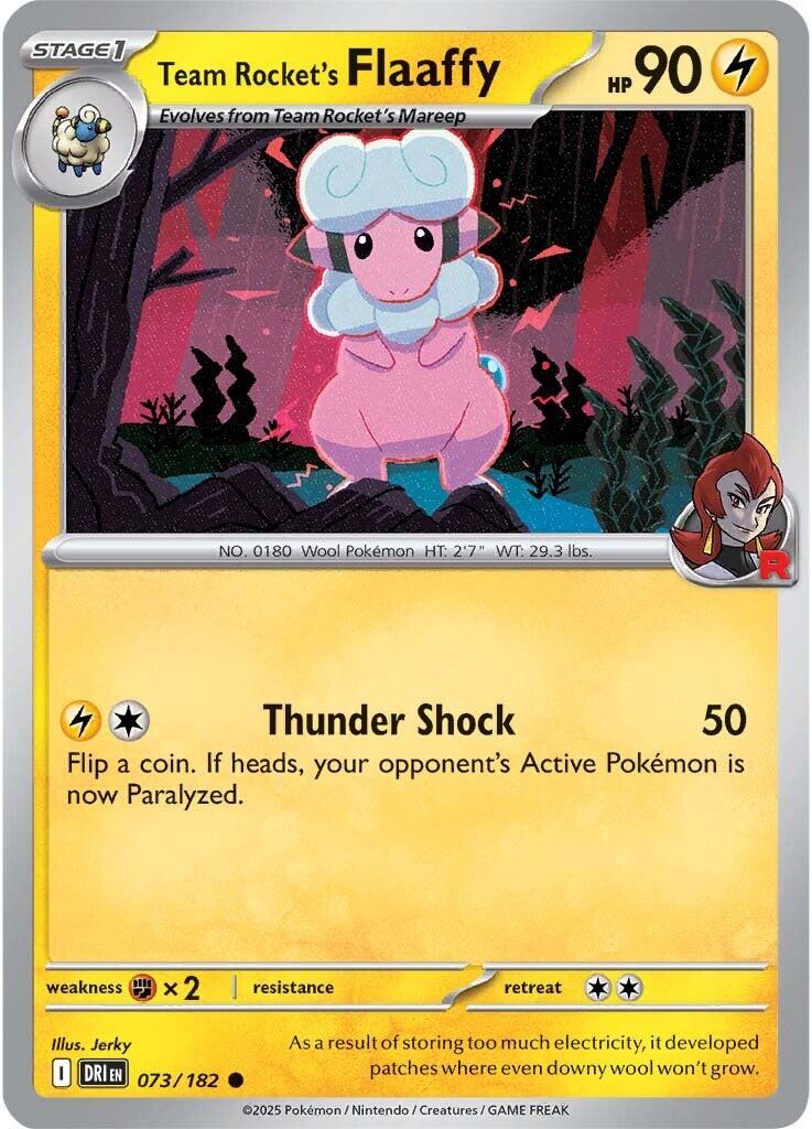 Team Rocket's Flaaffy (073/182) [Scarlet & Violet: Destined Rivals] | GnG Games