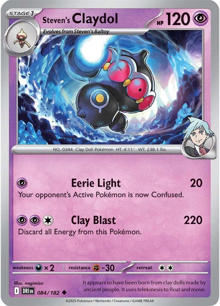 Steven's Claydol (084/182) [Scarlet & Violet: Destined Rivals] | GnG Games