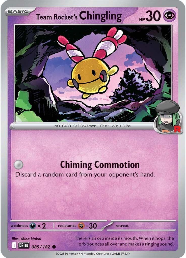 Team Rocket's Chingling (085/182) [Scarlet & Violet: Destined Rivals] | GnG Games