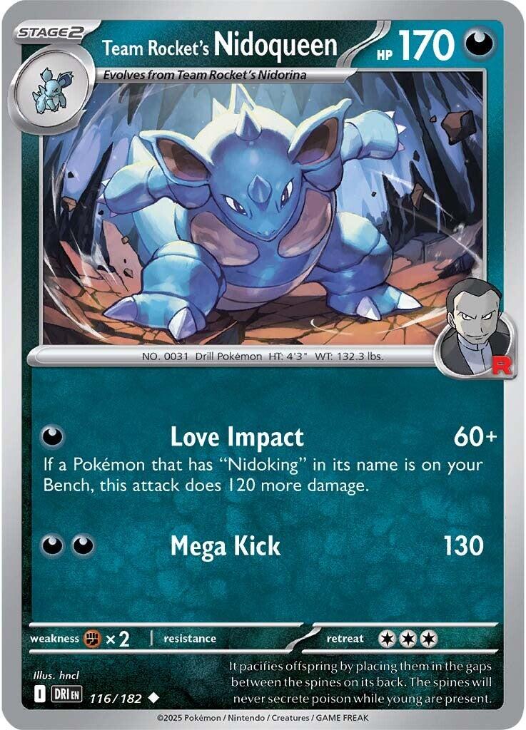 Team Rocket's Nidoqueen (116/182) [Scarlet & Violet: Destined Rivals] | GnG Games