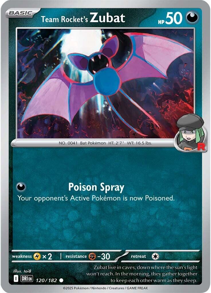 Team Rocket's Zubat (120/182) [Scarlet & Violet: Destined Rivals] | GnG Games