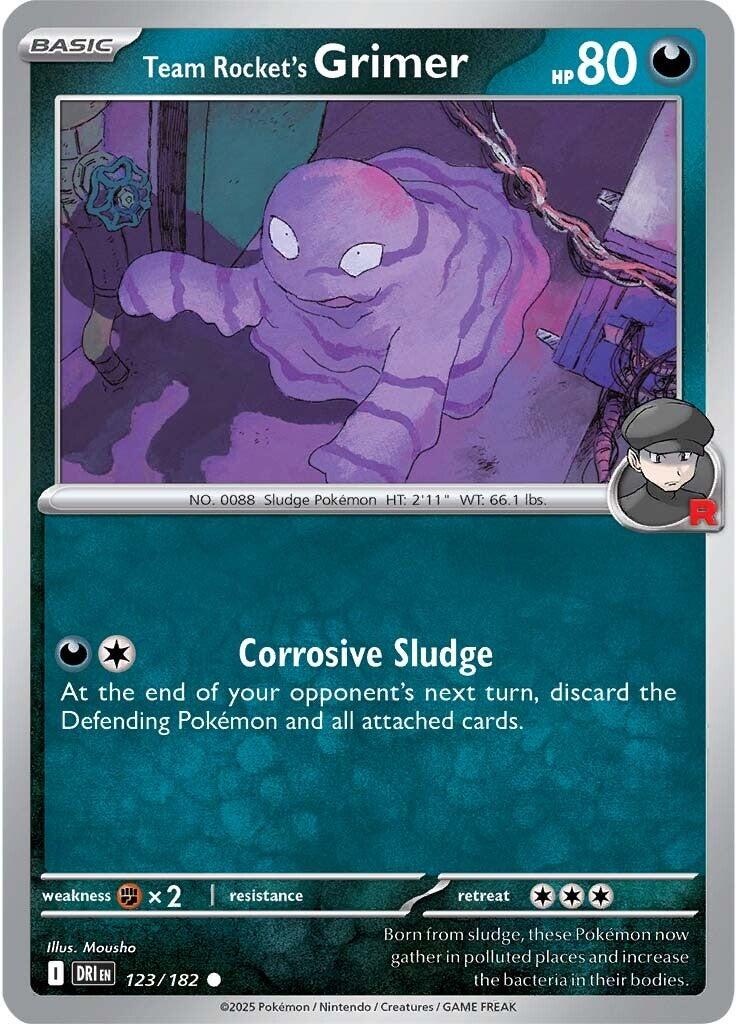 Team Rocket's Grimer (123/182) [Scarlet & Violet: Destined Rivals] | GnG Games