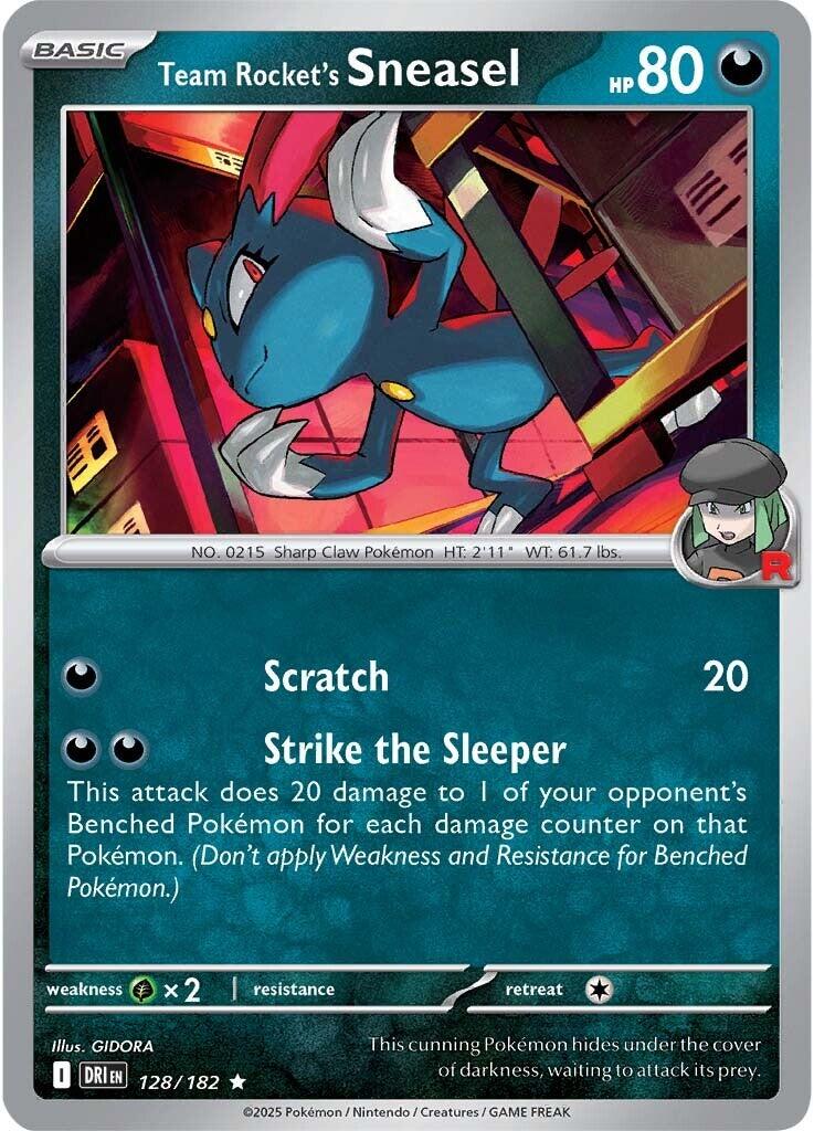 Team Rocket's Sneasel (128/182) [Scarlet & Violet: Destined Rivals] | GnG Games
