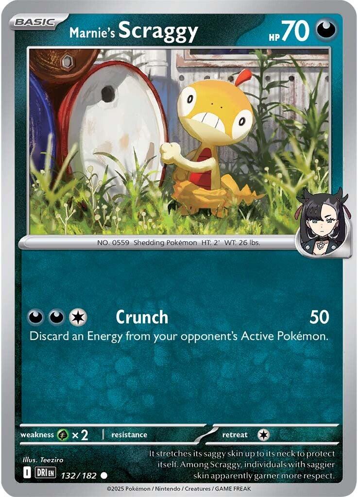 Marnie's Scraggy (132/182) [Scarlet & Violet: Destined Rivals] | GnG Games