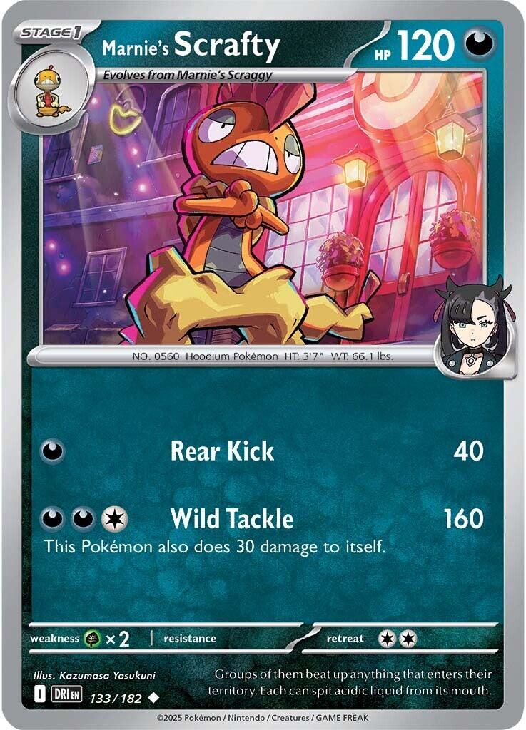 Marnie's Scrafty (133/182) [Scarlet & Violet: Destined Rivals] | GnG Games
