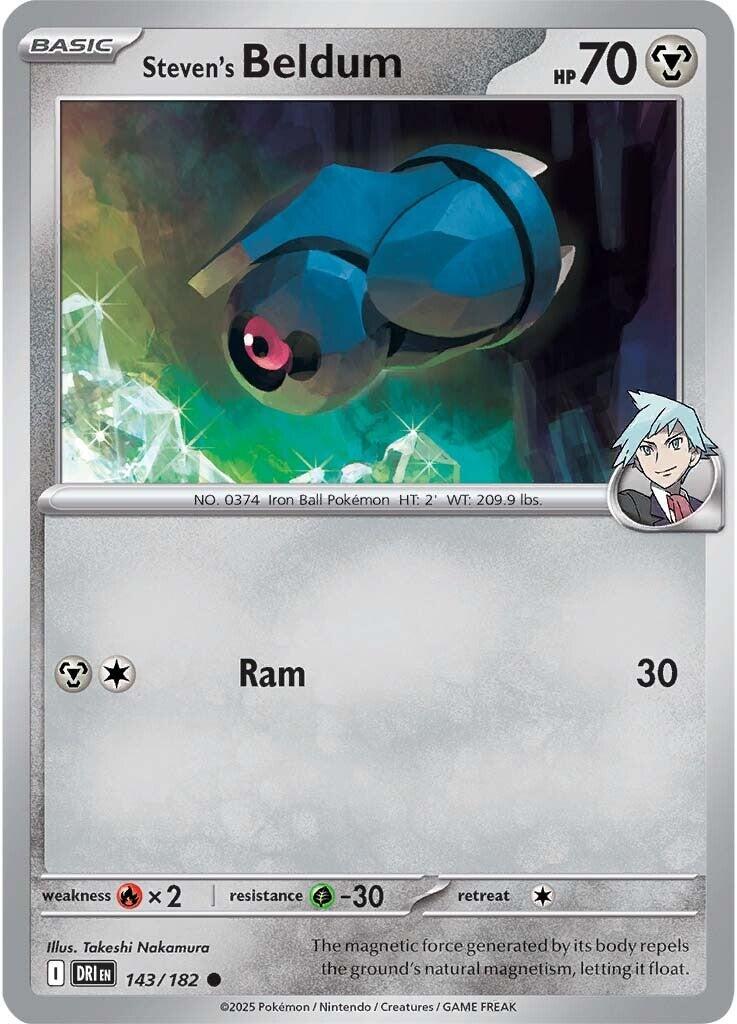 Steven's Beldum (143/182) [Scarlet & Violet: Destined Rivals] | GnG Games