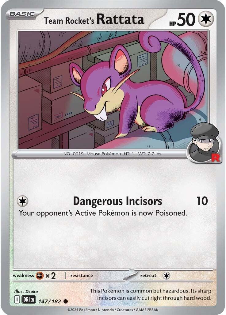 Team Rocket's Rattata (147/182) [Scarlet & Violet: Destined Rivals] | GnG Games