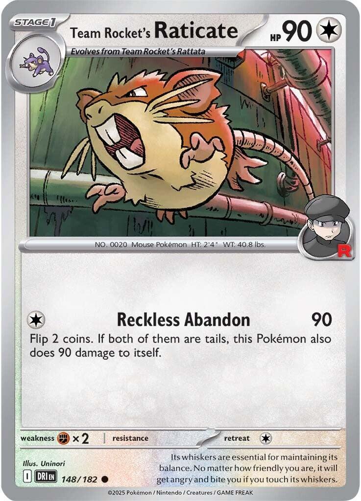 Team Rocket's Raticate (148/182) [Scarlet & Violet: Destined Rivals] | GnG Games
