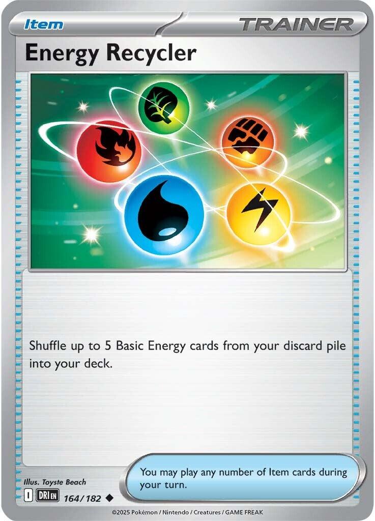 Energy Recycler (164/182) [Scarlet & Violet: Destined Rivals] | GnG Games