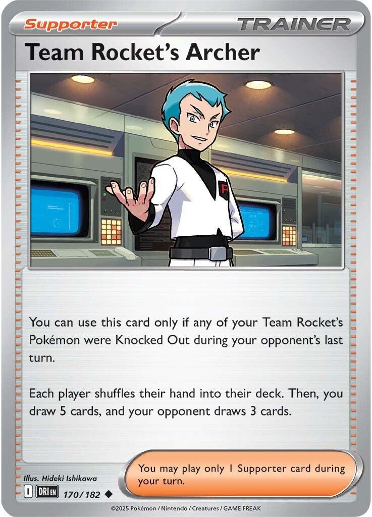 Team Rocket's Archer (170/182) [Scarlet & Violet: Destined Rivals] | GnG Games