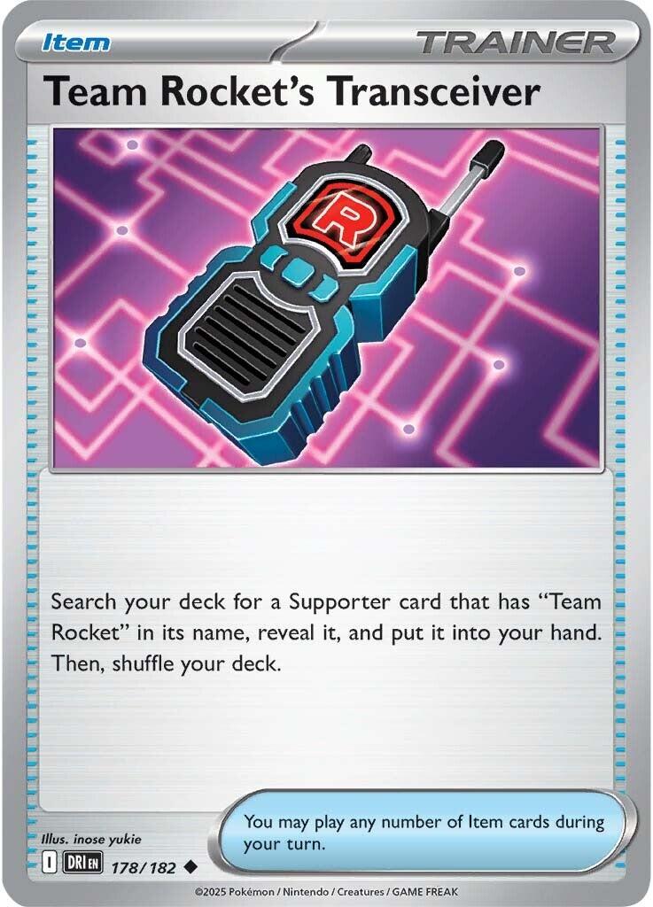 Team Rocket's Transceiver (178/182) [Scarlet & Violet: Destined Rivals] | GnG Games