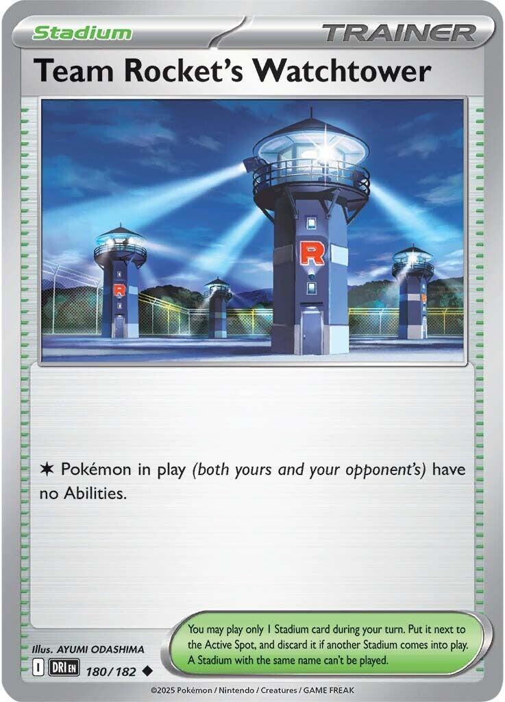 Team Rocket's Watchtower (180/182) [Scarlet & Violet: Destined Rivals] | GnG Games