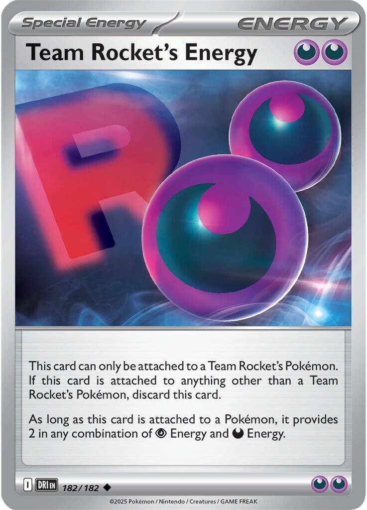 Team Rocket's Energy (182/182) [Scarlet & Violet: Destined Rivals] | GnG Games