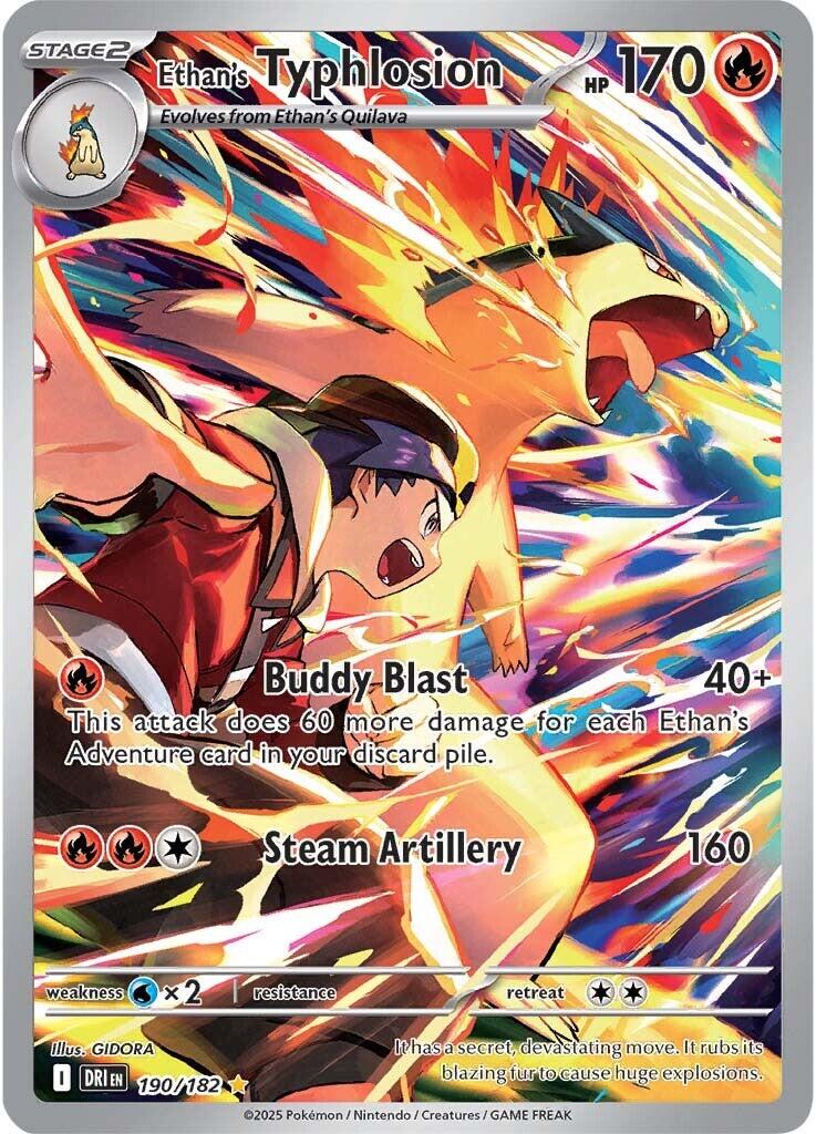 Ethan's Typhlosion (190/182) [Scarlet & Violet: Destined Rivals] | GnG Games