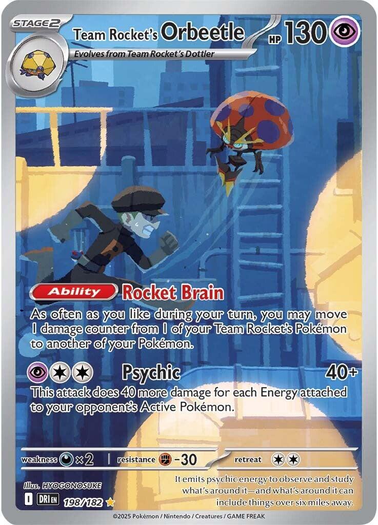 Team Rocket's Orbeetle (198/182) [Scarlet & Violet: Destined Rivals] | GnG Games
