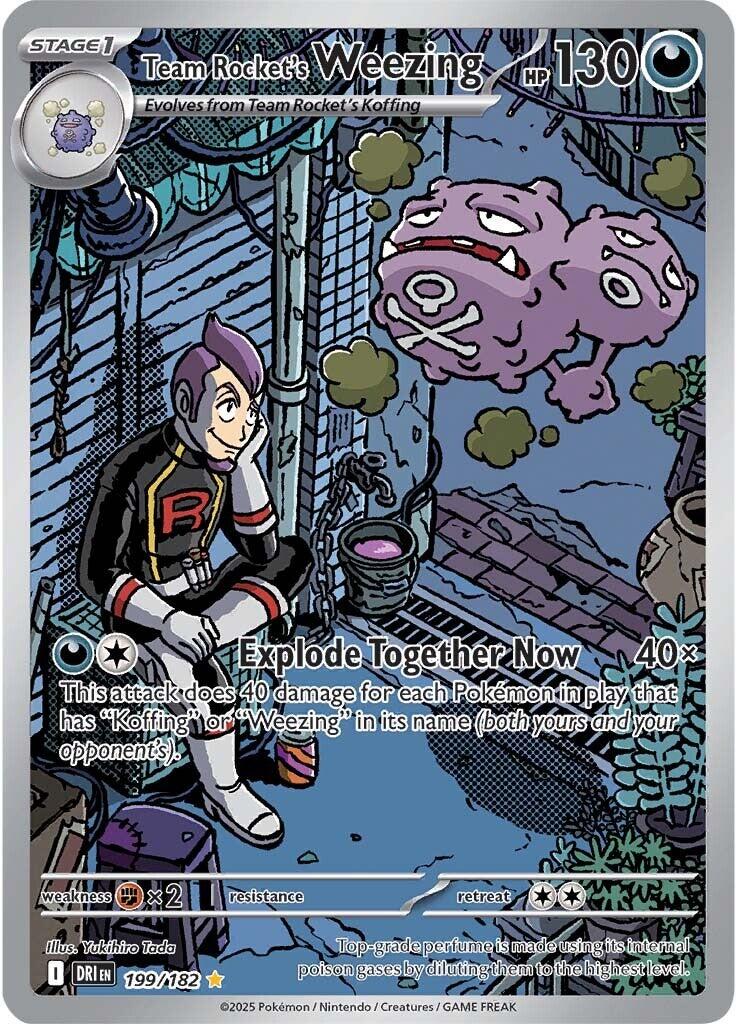 Team Rocket's Weezing (199/182) [Scarlet & Violet: Destined Rivals] | GnG Games