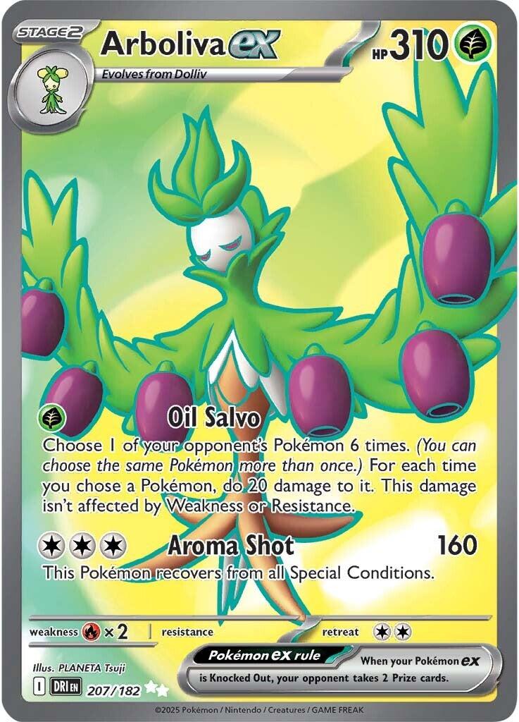 Arboliva ex (207/182) [Scarlet & Violet: Destined Rivals] | GnG Games