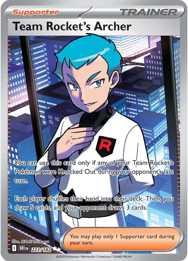 Team Rocket's Archer (223/182) [Scarlet & Violet: Destined Rivals] | GnG Games