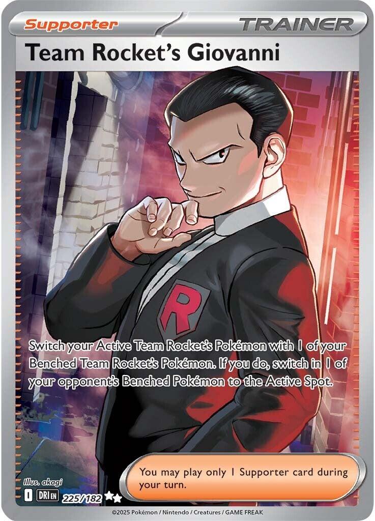 Team Rocket's Giovanni (225/182) [Scarlet & Violet: Destined Rivals] | GnG Games
