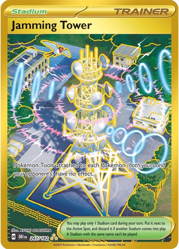 Jamming Tower (243/182) [Scarlet & Violet: Destined Rivals] | GnG Games