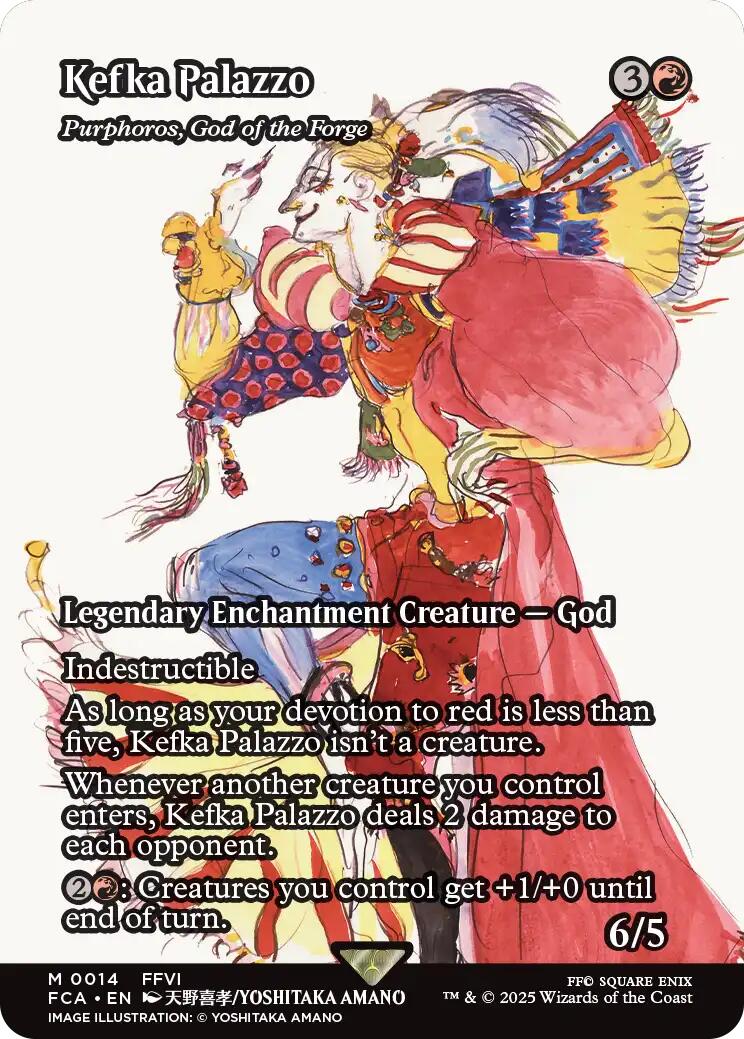 Kefka Palazzo - Purphoros, God of the Forge (Showcase) [FINAL FANTASY : Through the Ages] | GnG Games